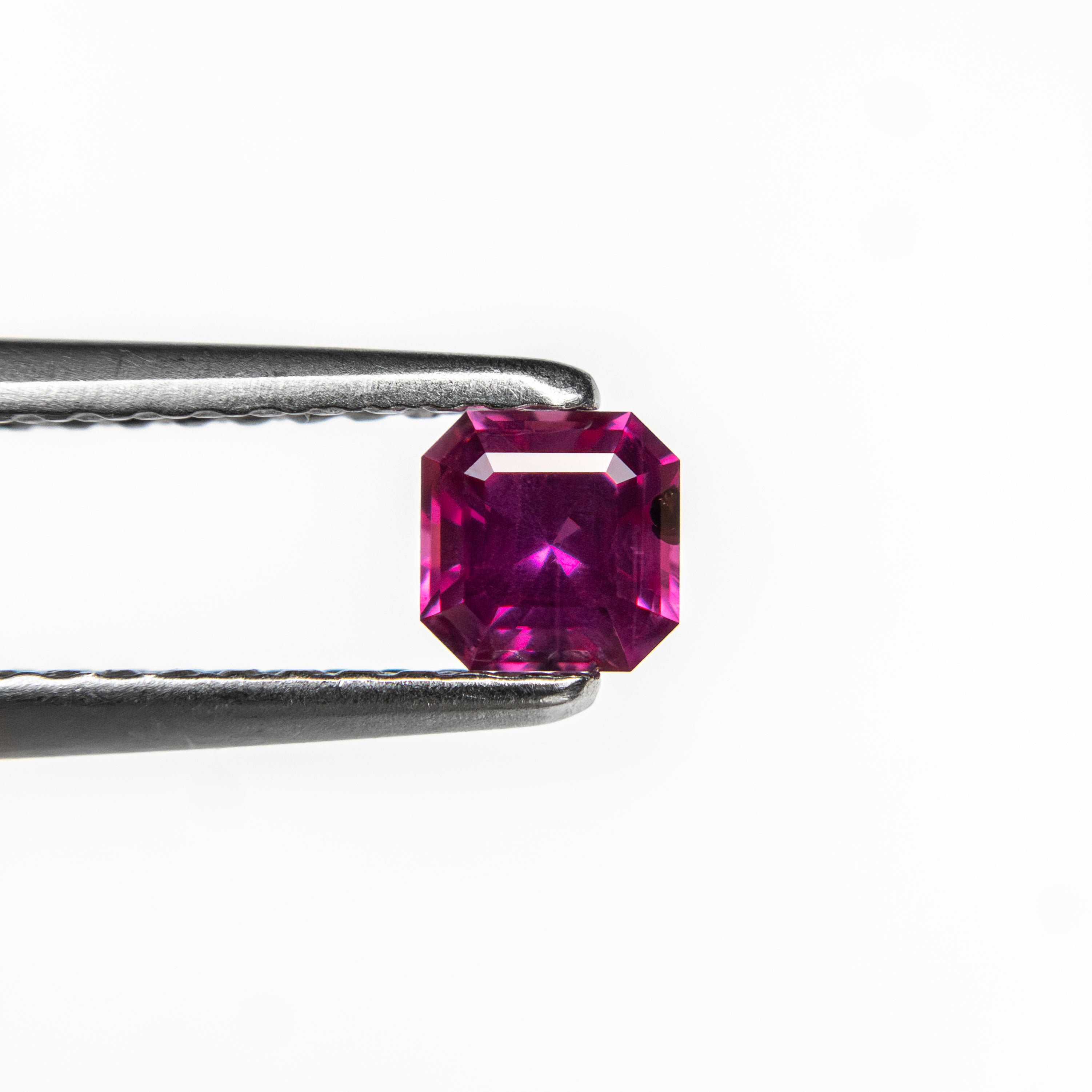0.33ct 3.77x3.77x2.61mm Cut Corner Square Step Cut Sapphire 27955-21-Staghead Designs