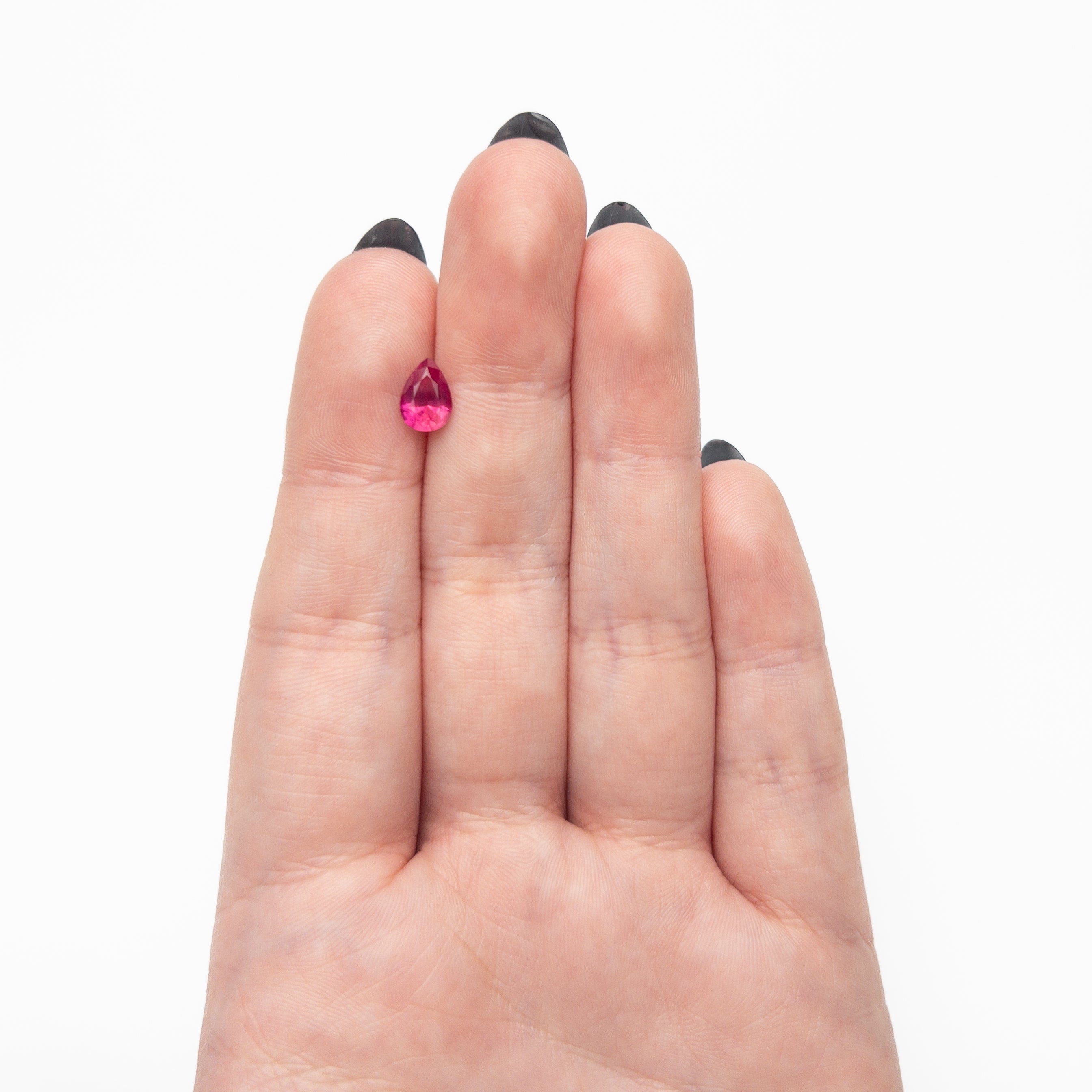 1.19ct 7.97x5.54x3.78mm Pear Brilliant Ruby 27955-26-Staghead Designs