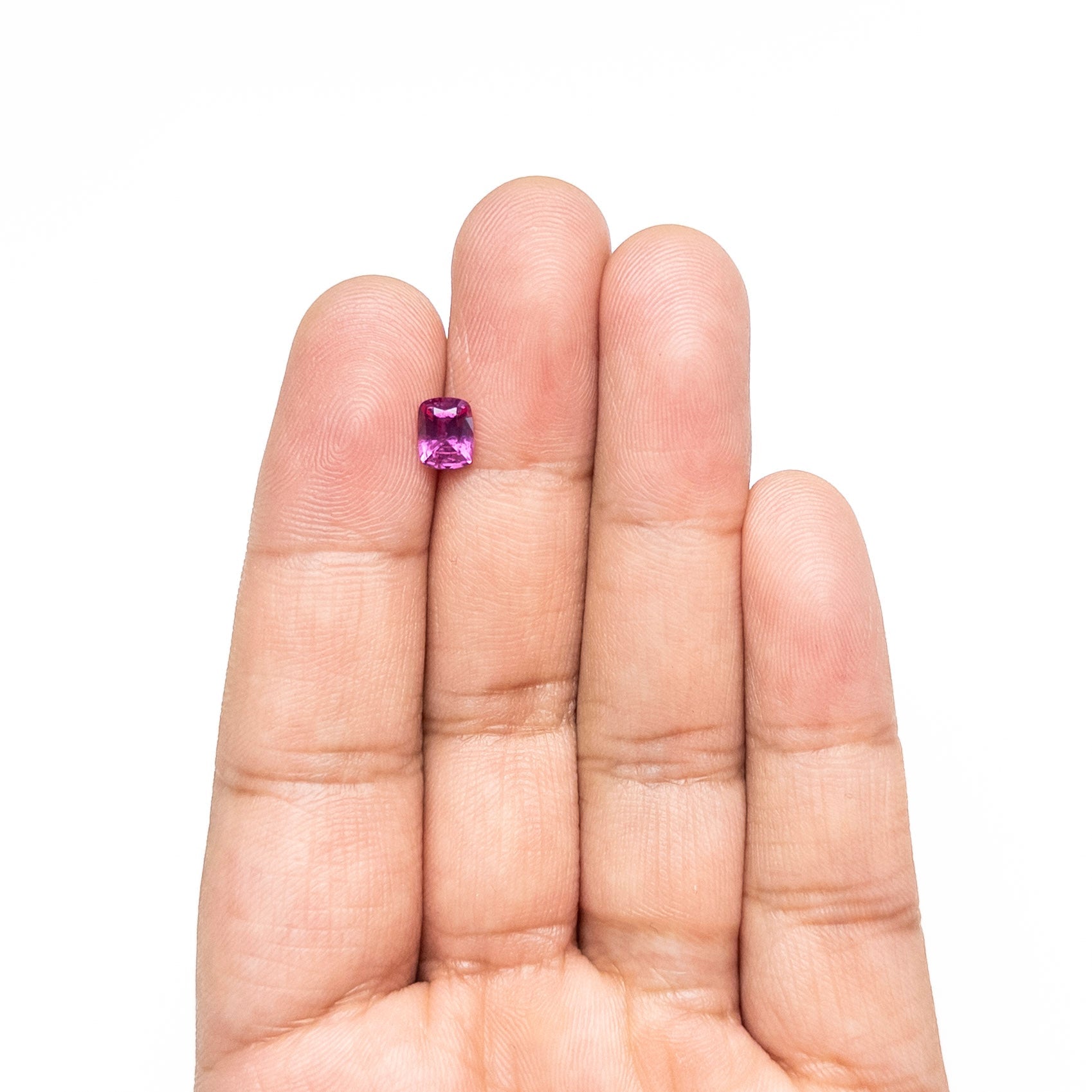 1.10ct 6.70x5.25x3.35mm Cushion Brilliant Sapphire 27956-08-Staghead Designs