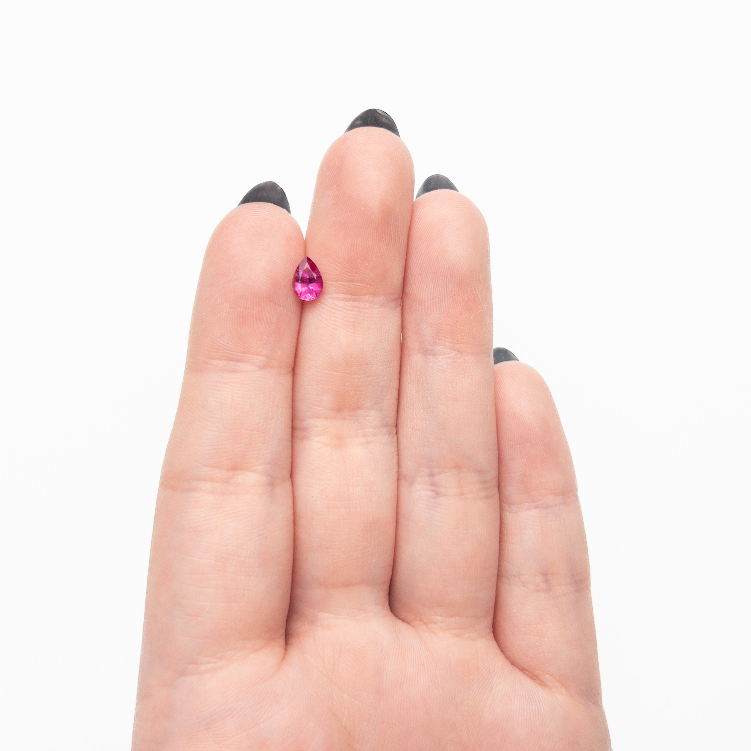 0.66ct 6.63x4.59x3.06mm Pear Brilliant Sapphire 27956-21-Staghead Designs