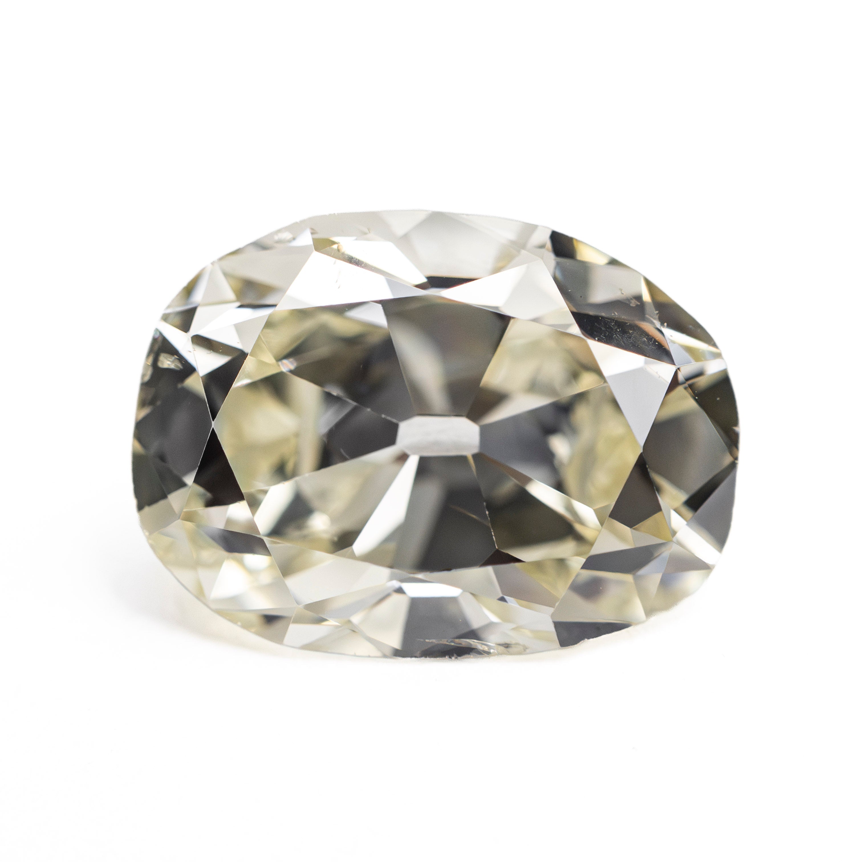 4.01ct 11.66x8.63x5.65mm GIA SI1 S-T Antique Old Mine Cut 28034-01