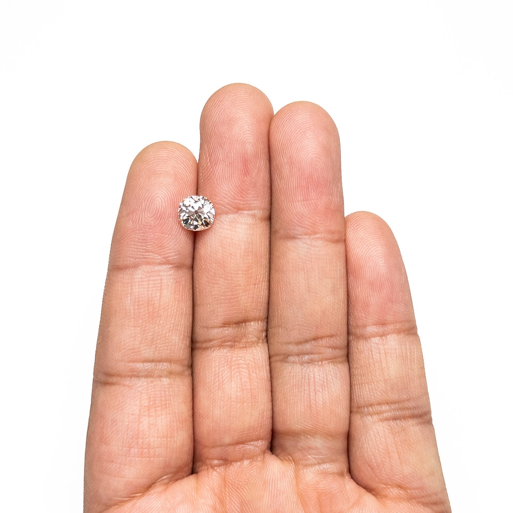 1.51ct 7.11x6.81x4.67mm GIA SI1 N Antique Old European Cut 28040-01-Staghead Designs