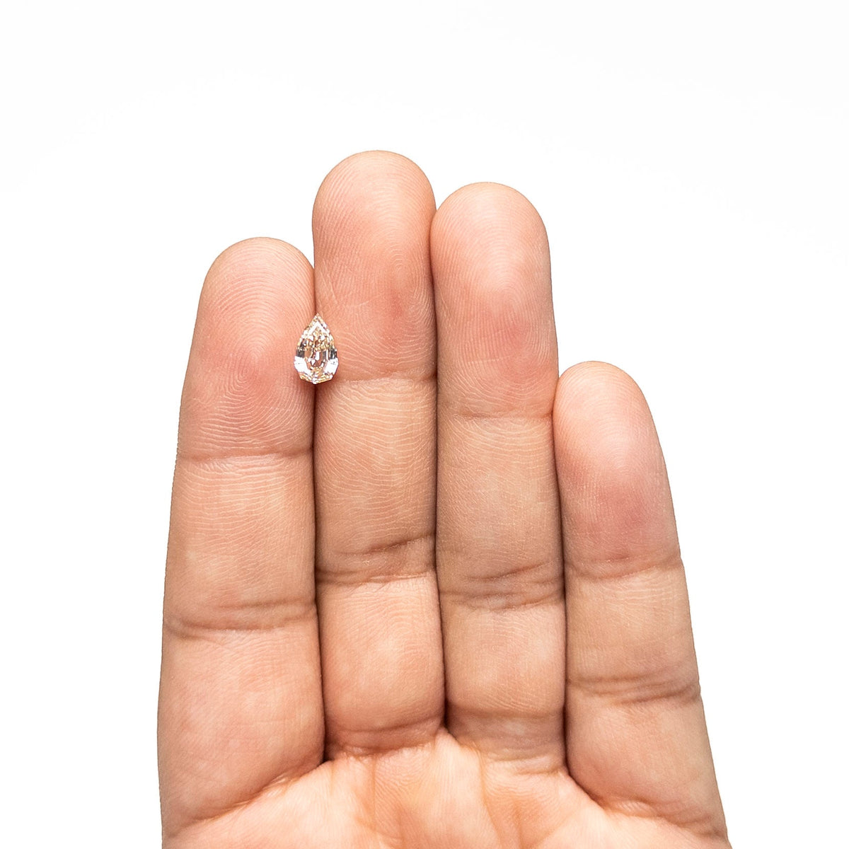 1.06ct 8.52x5.22x3.28mm VVS2 W-X Geo Pear Step Cut 28054-01-Staghead Designs