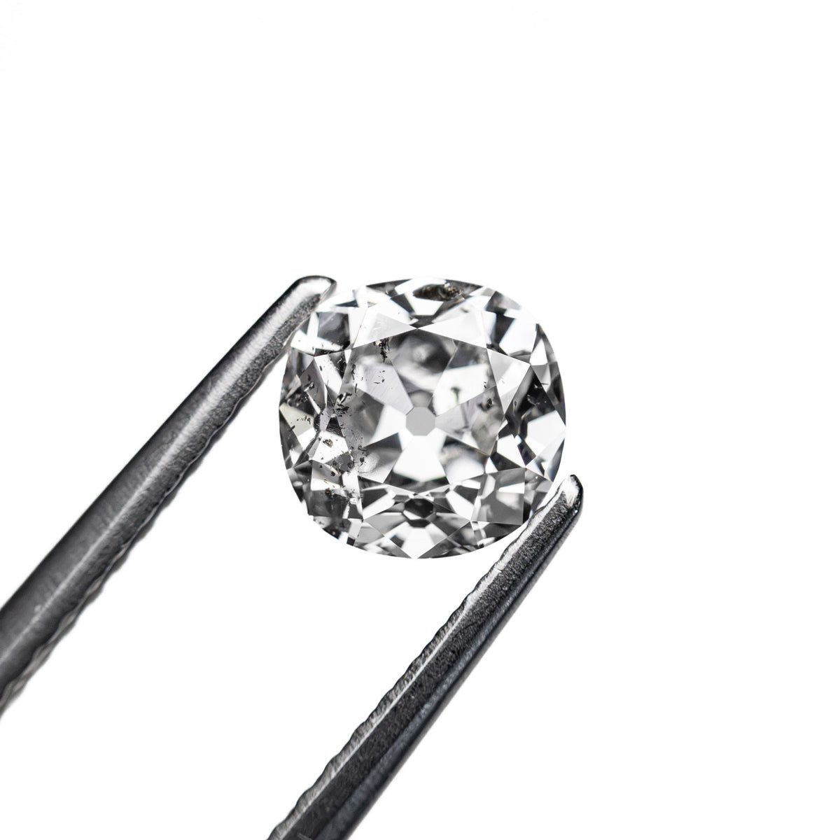 0.91ct 5.77x5.66x3.73mm I1 E Modern Antique Old Mine Cut 🇨🇦 28145-01-Staghead Designs