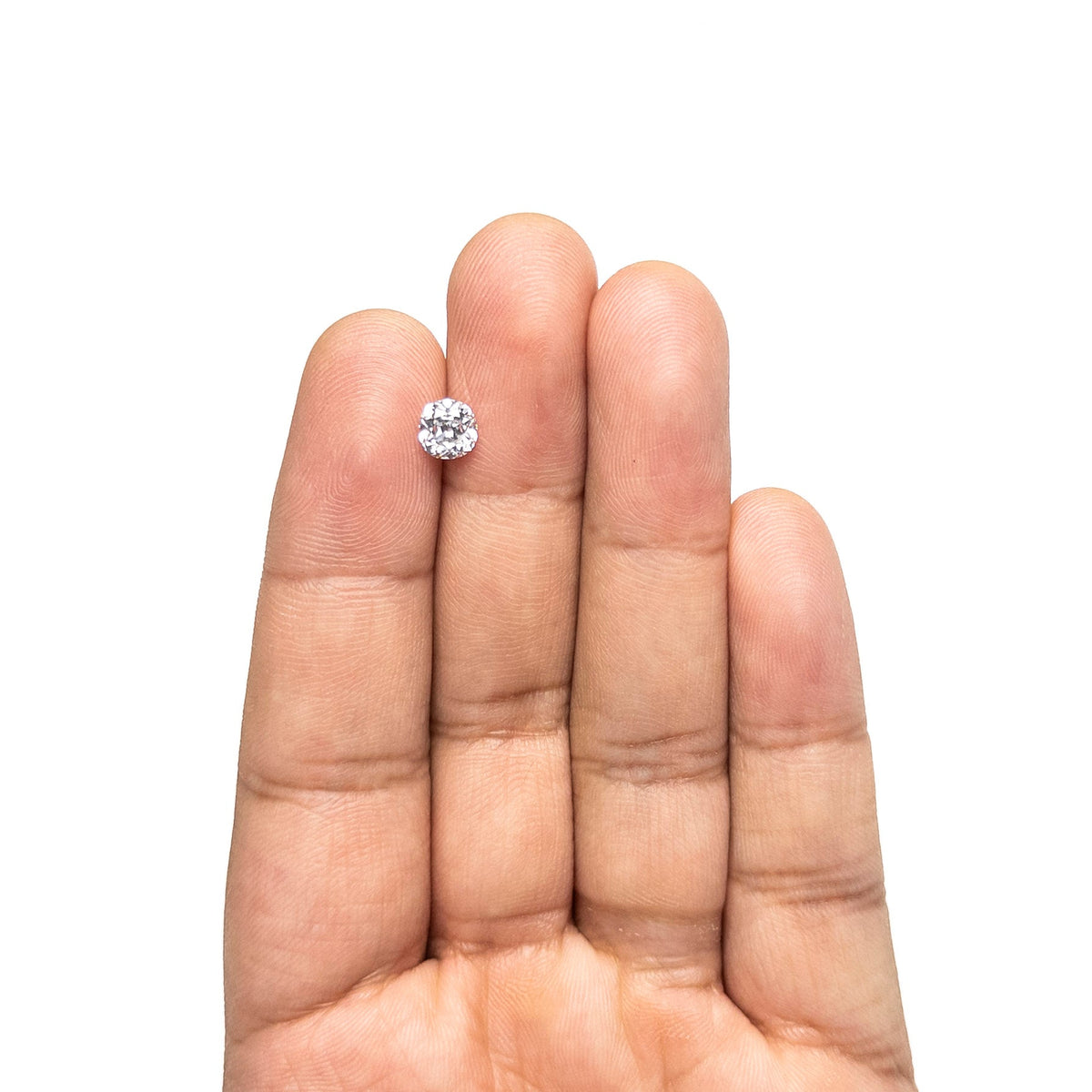 0.91ct 5.77x5.66x3.73mm I1 E Modern Antique Old Mine Cut 🇨🇦 28145-01-Staghead Designs