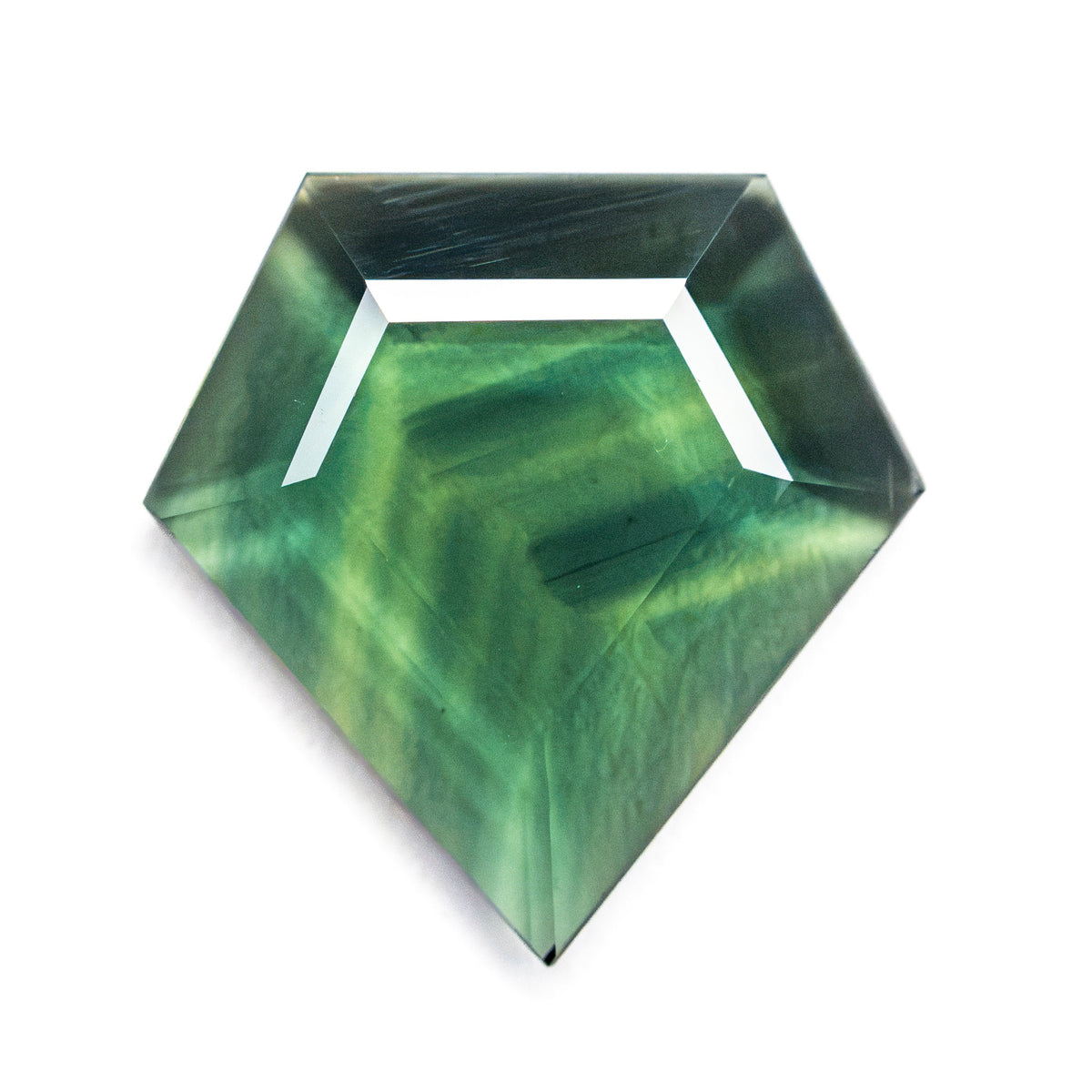 2.58ct 11.52x11.40x2.11mm Shield Rosecut Sapphire 28298-01-Staghead Designs