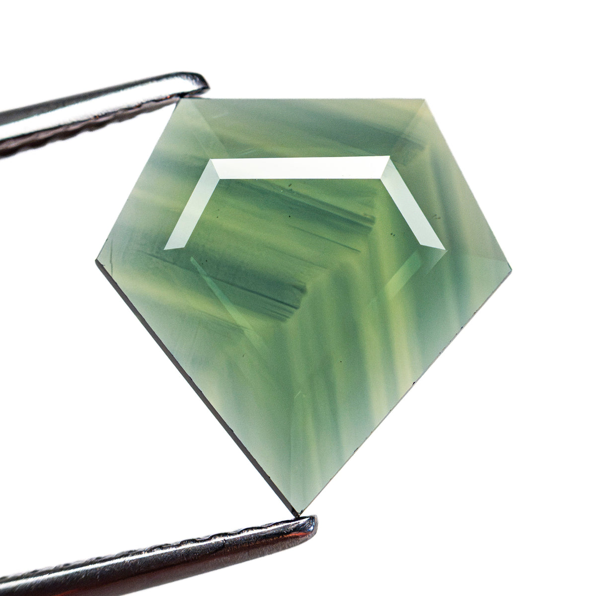 2.58ct 11.52x11.40x2.11mm Shield Rosecut Sapphire 28298-01-Staghead Designs