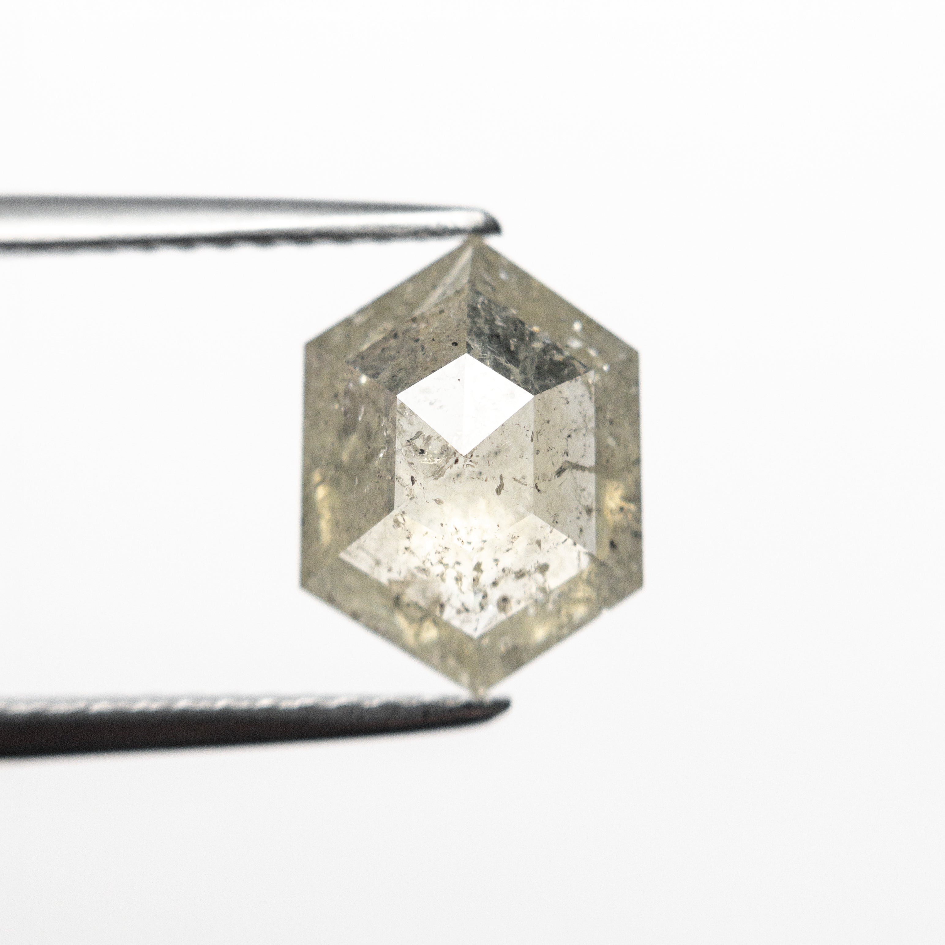 2.13ct 9.89x7.36x3.56mm Hexagon Rosecut 19606-22-Staghead Designs