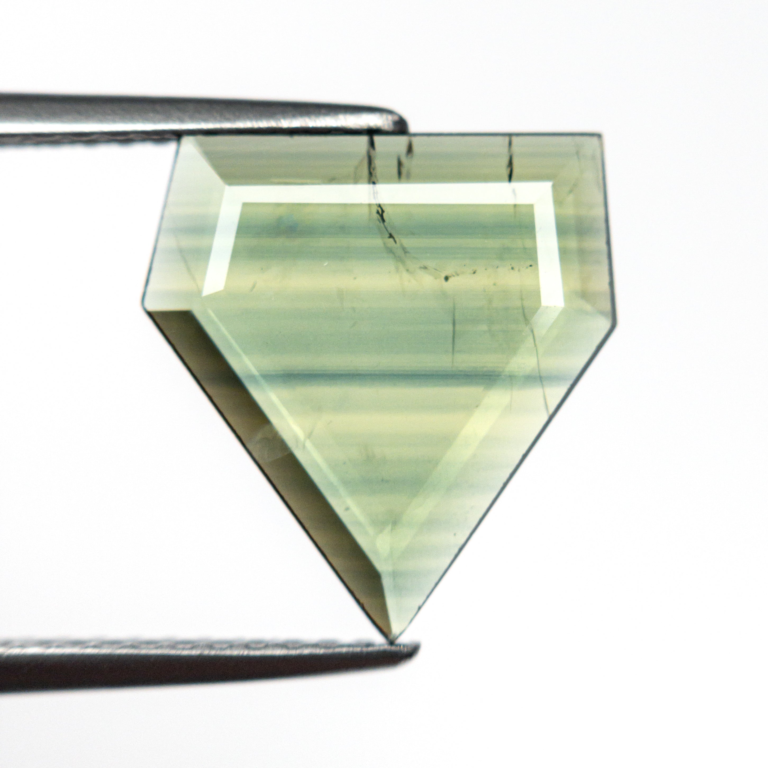 2.25ct 12.29x11.48x1.53mm Shield Portrait Cut Sapphire 23433-41-2