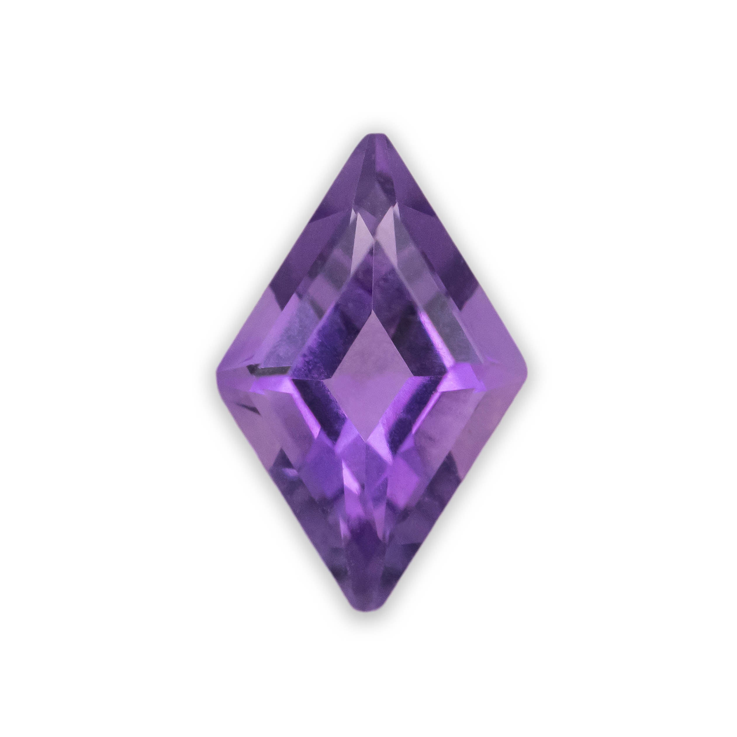 1.05ct 10x6.5x4.2mm KITE CUT PURPLE AMETHYST