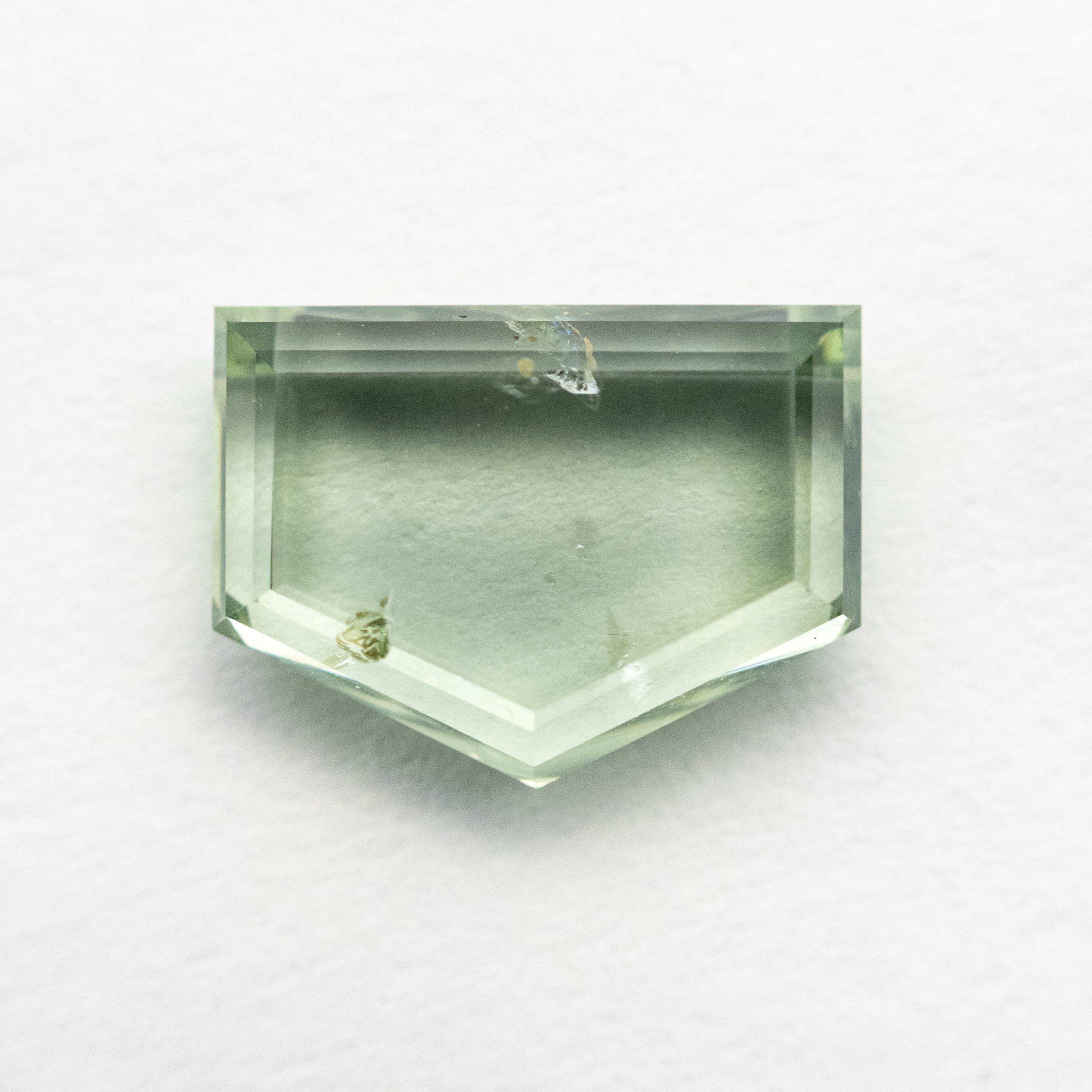 3.23ct 7.13x9.62x3.50mm Shield Portrait Cut Sapphire 23684-05