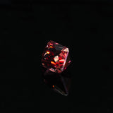 NEW - "TRIXIE" - RECTANGLE REGAL RADIANT CUT PINK ZIRCON-5