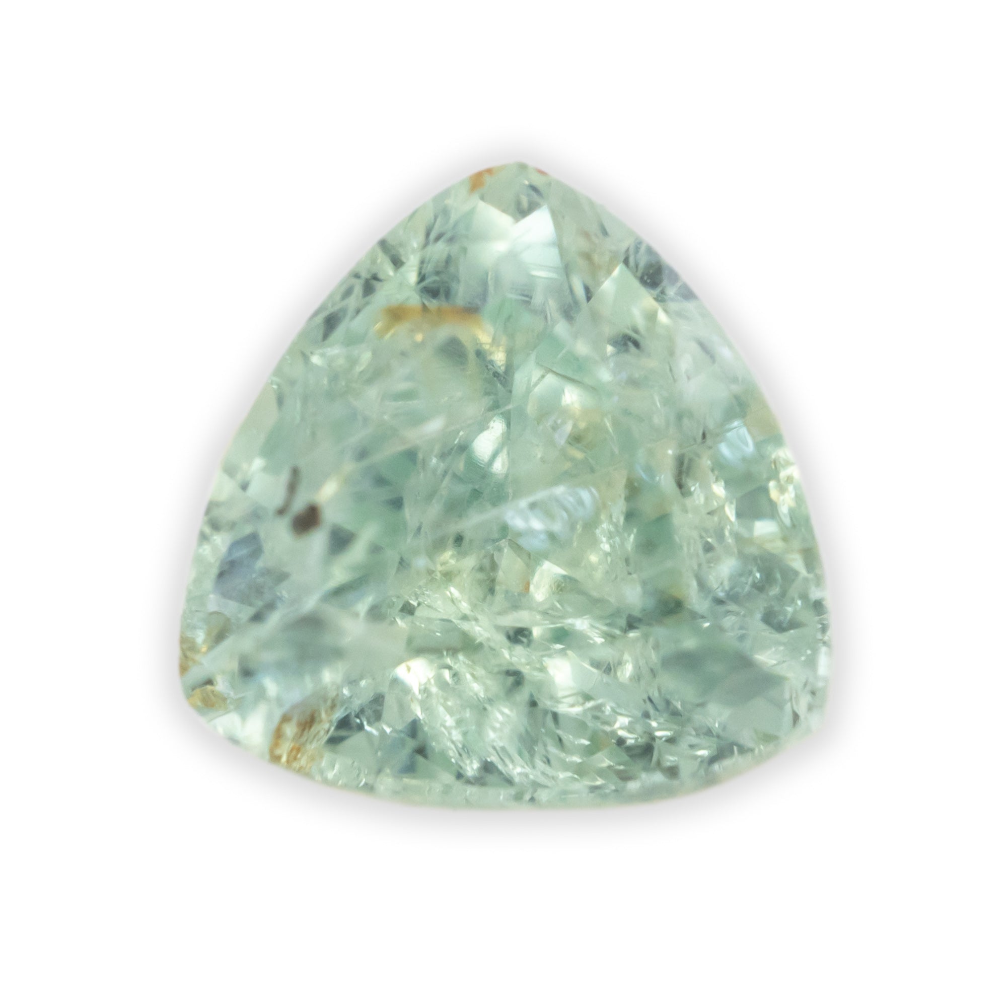 1.87ct 7.19x7.16x4.55mm TRILLION CUT NATURAL MONTANA SAPPHIRE