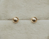 14K GOLD BALL STUD EARRINGS-8