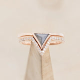 "JENNY FROM THE BLOCK" - TRIANGLE CUT ENGAGEMENT RING