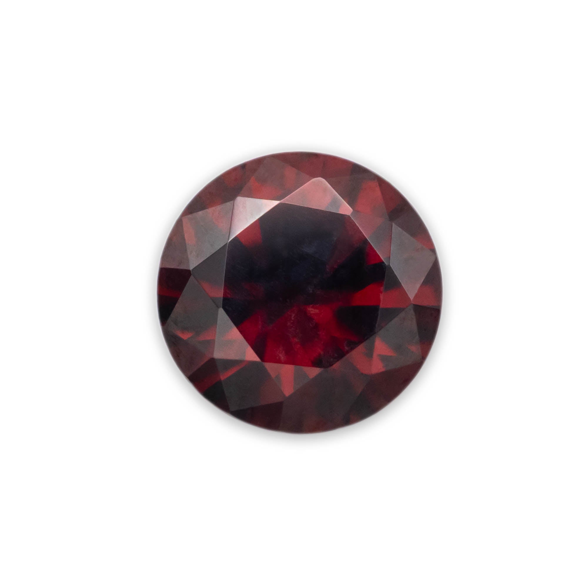 1.05ct 6x3.78mm ROUND CUT IDAHO GARNET-Staghead Designs