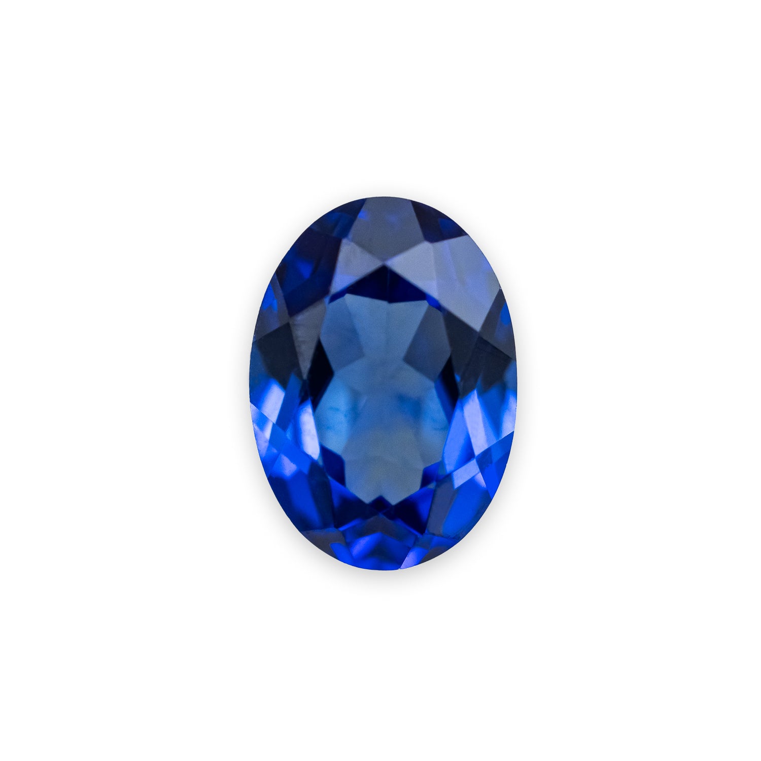 Oval Cut Lab-Grown Sapphire
