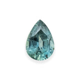 0.78ct 6.9x4.9x3.1mm PEAR BRILLIANT CUT TEAL MONTANA SAPPHIRE-Staghead Designs