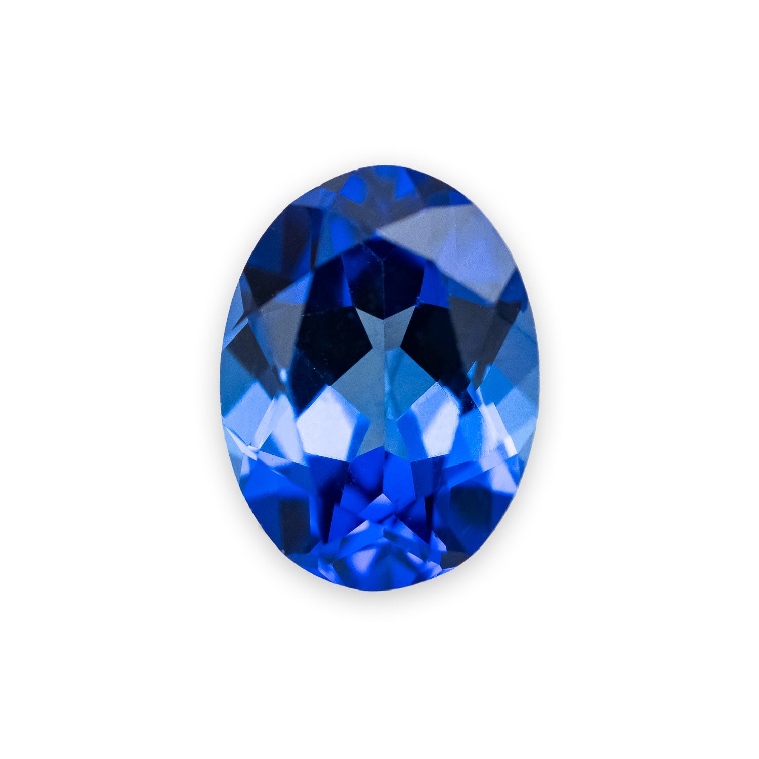 Oval Cut Lab-Grown Sapphire
