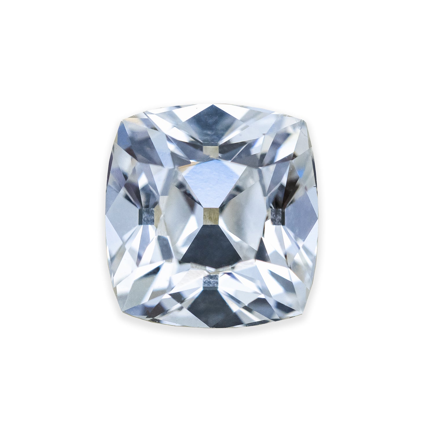 2.14ct 7.70x7.32x4.96mm CUSHION OLD MINE CUT LAB GROWN DIAMOND - IGI VVS2 E-Staghead Designs
