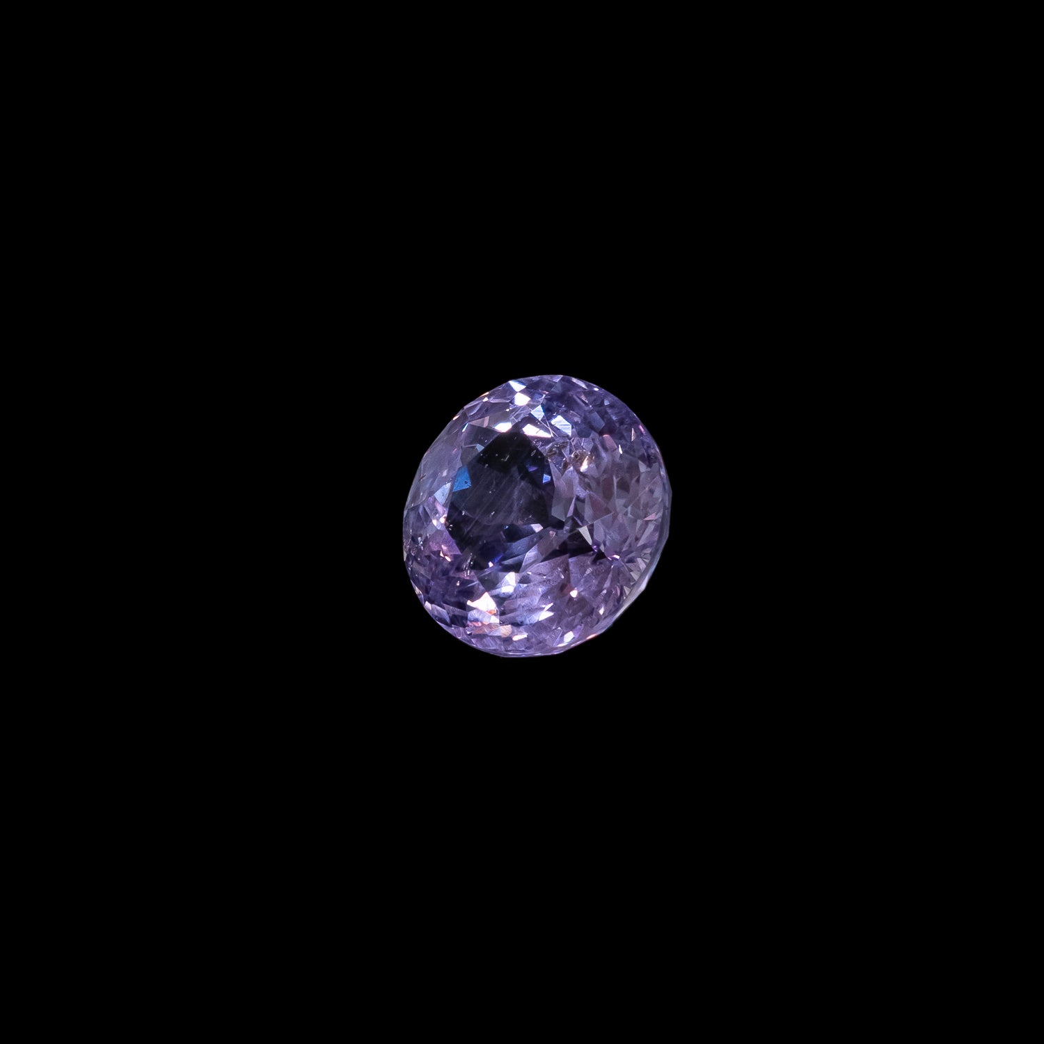 "AMAYA" - ROUND BRILLIANT-CUT PURPLE SAPPHIRE-5