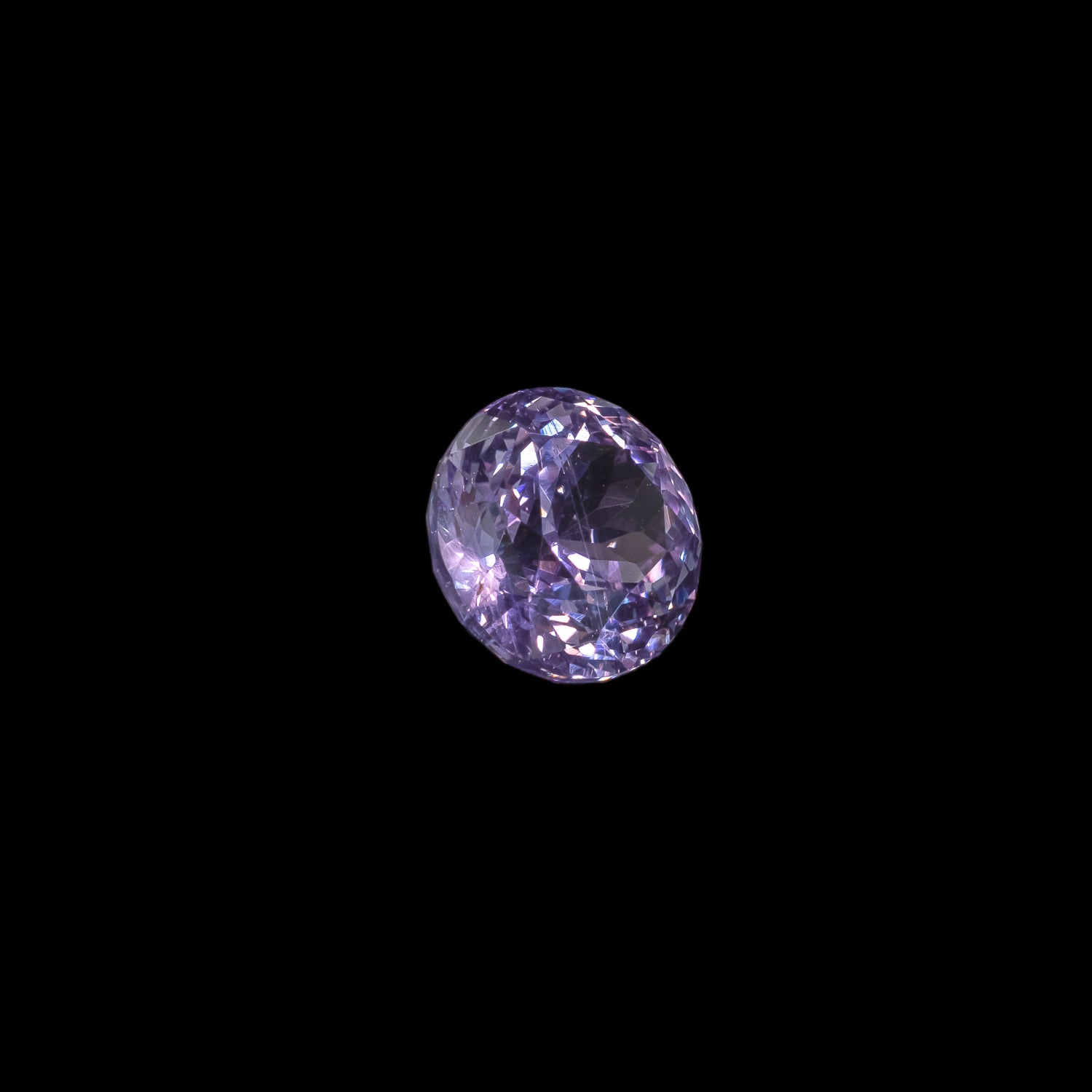 "AMAYA" - ROUND BRILLIANT-CUT PURPLE SAPPHIRE-6