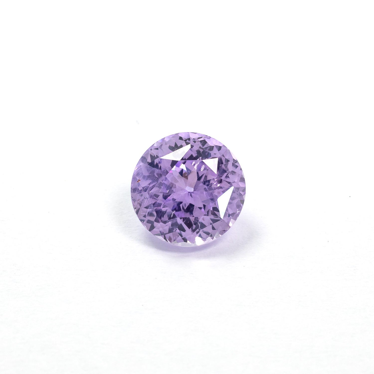 "AMAYA" - ROUND BRILLIANT-CUT PURPLE SAPPHIRE-1