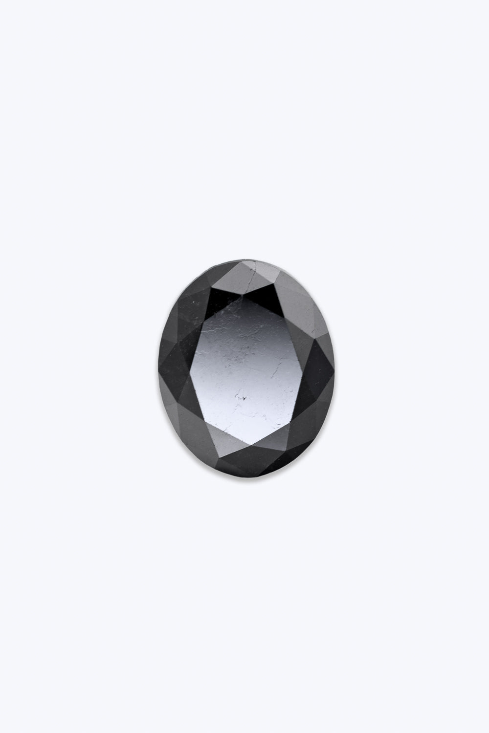 "AYA" - OVAL DOUBLE CUT SALT & PEPPER DIAMOND-1