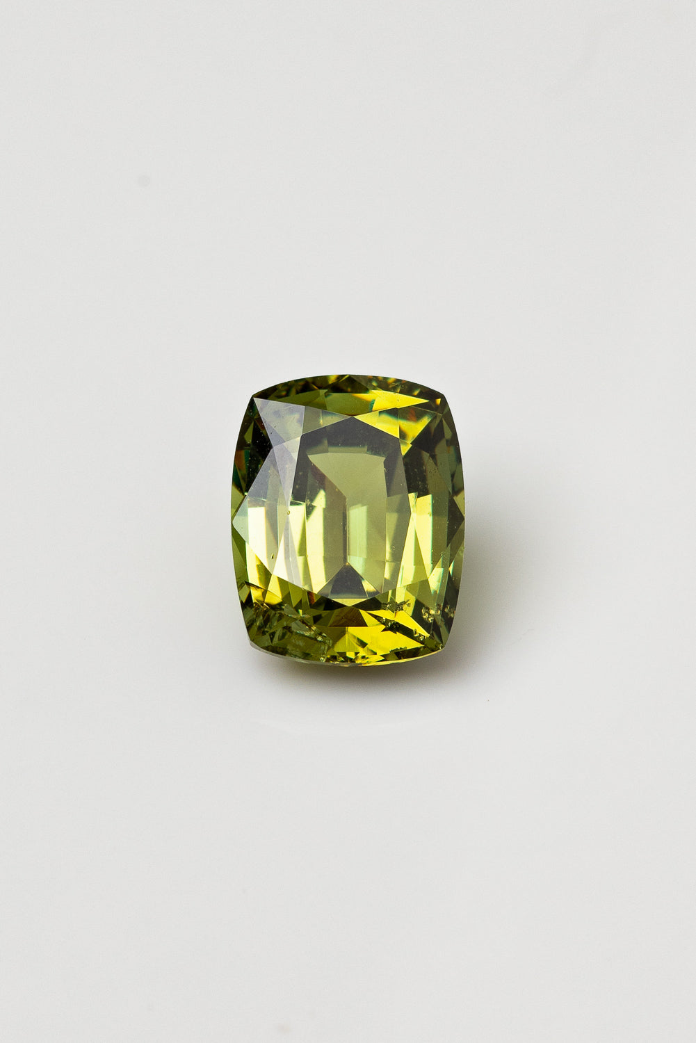 "AYLA" - EMERALD CUT DEMANTOID GARNET-1