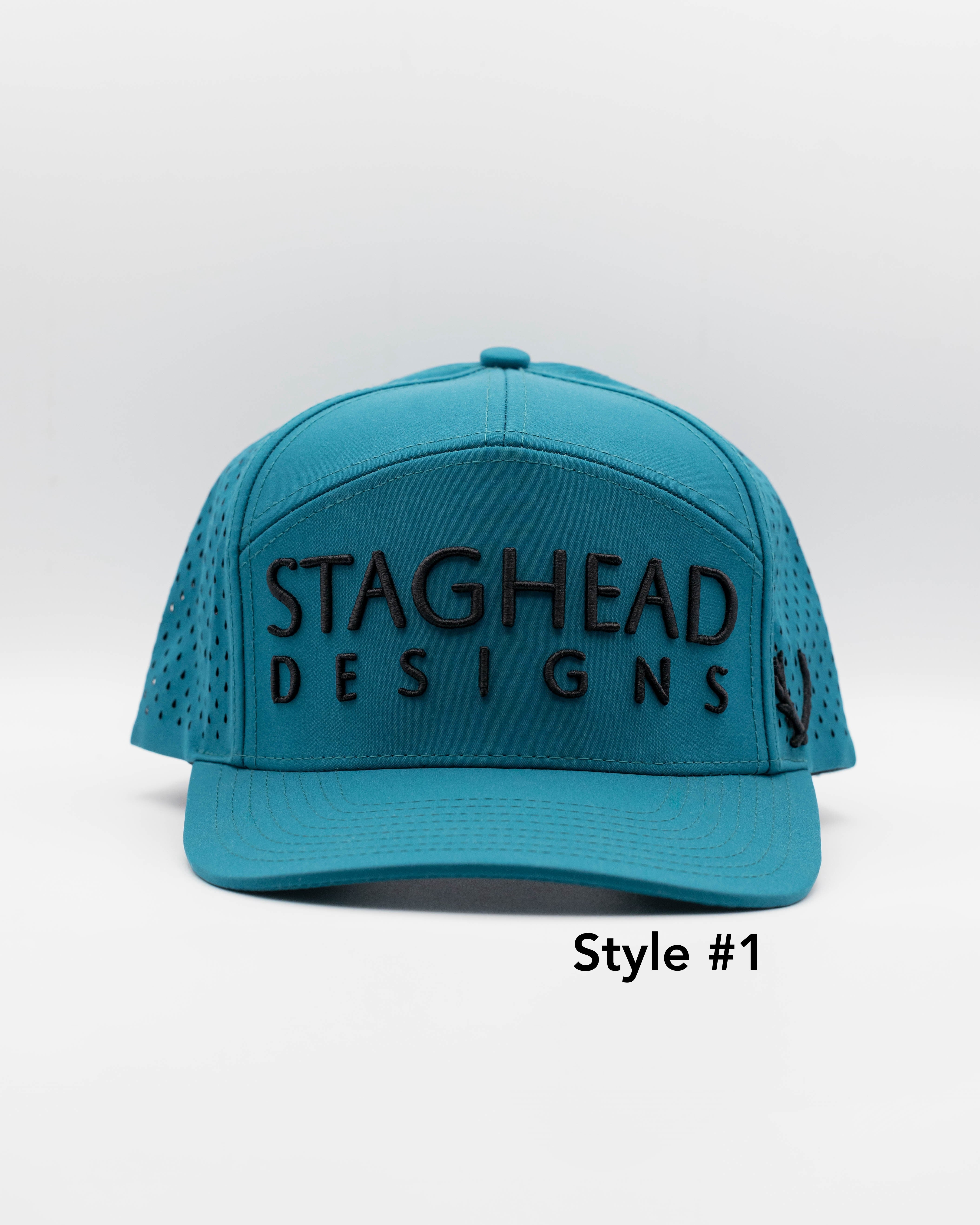 STAGHEAD DESIGNS EMBROIDERED SNAPBACK-Staghead Designs
