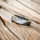 MOONSTONE LINED WEDDING BAND-5