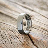 MOONSTONE LINED WEDDING BAND-4