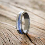 "VERTIGO" - LAPIS LAZULI WEDDING BAND-4