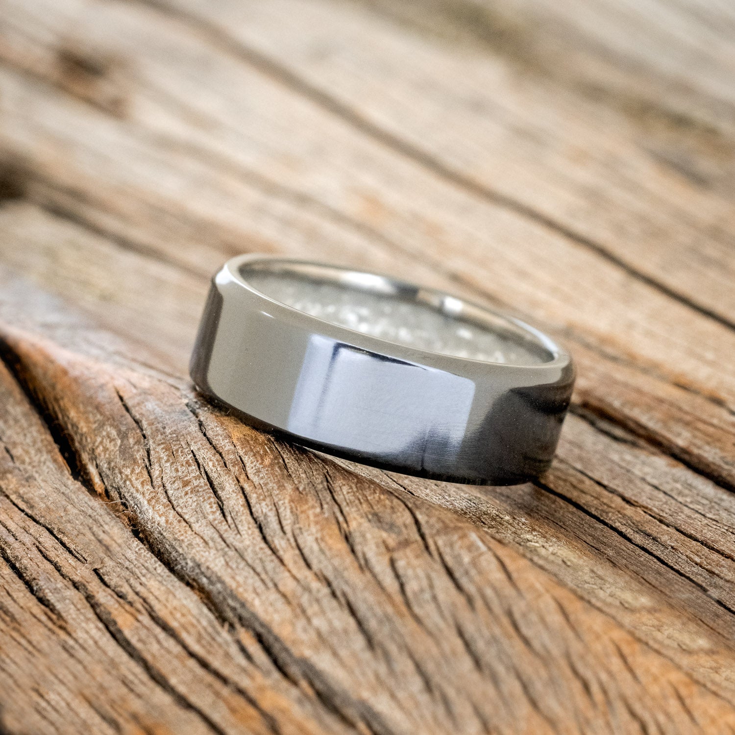 DIAMOND DUST LINED WEDDING BAND-8