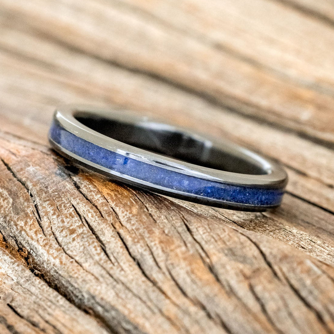 "ETERNA" - LAPIS LAZULI STACKING BAND-5