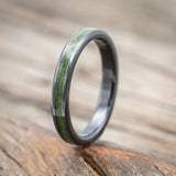 "ETERNA" - MOSS INLAY STACKING BAND