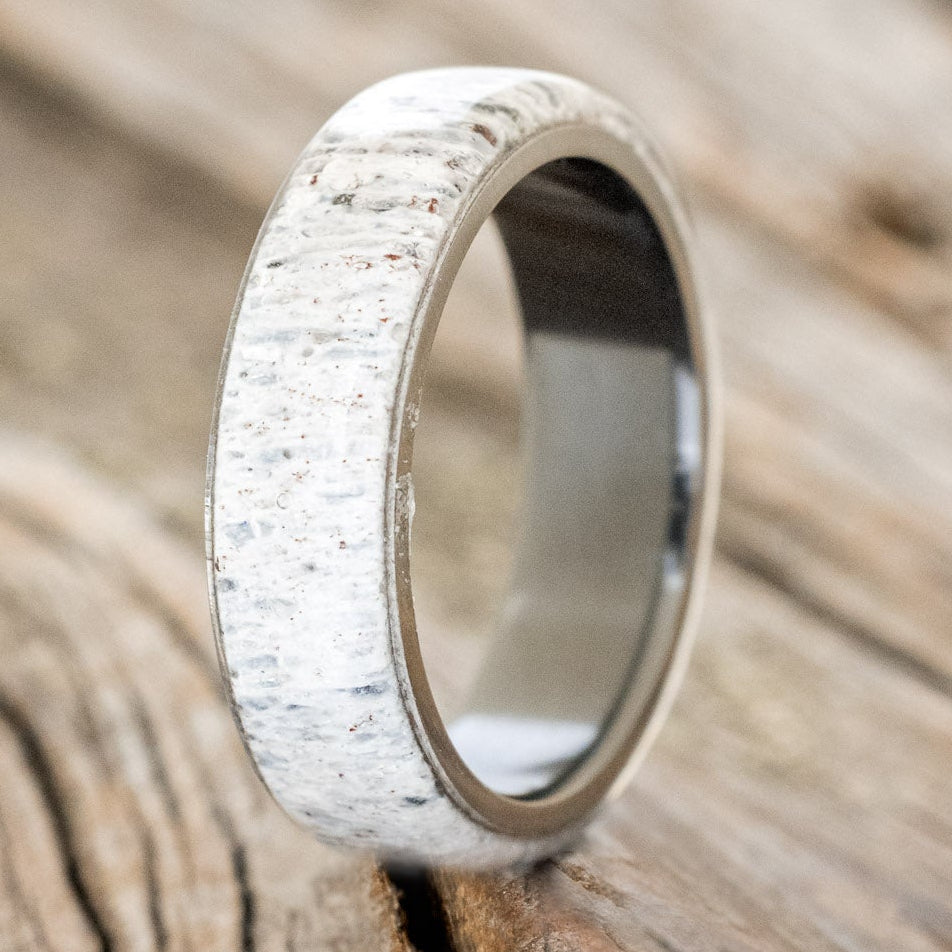 "Haven" - Antler Wedding Band-Staghead Designs