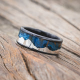 "HELIOS" - PATINA COPPER WEDDING BAND FEATURING THE HIMALAYAS MOUNTAIN RANGE-Staghead Designs