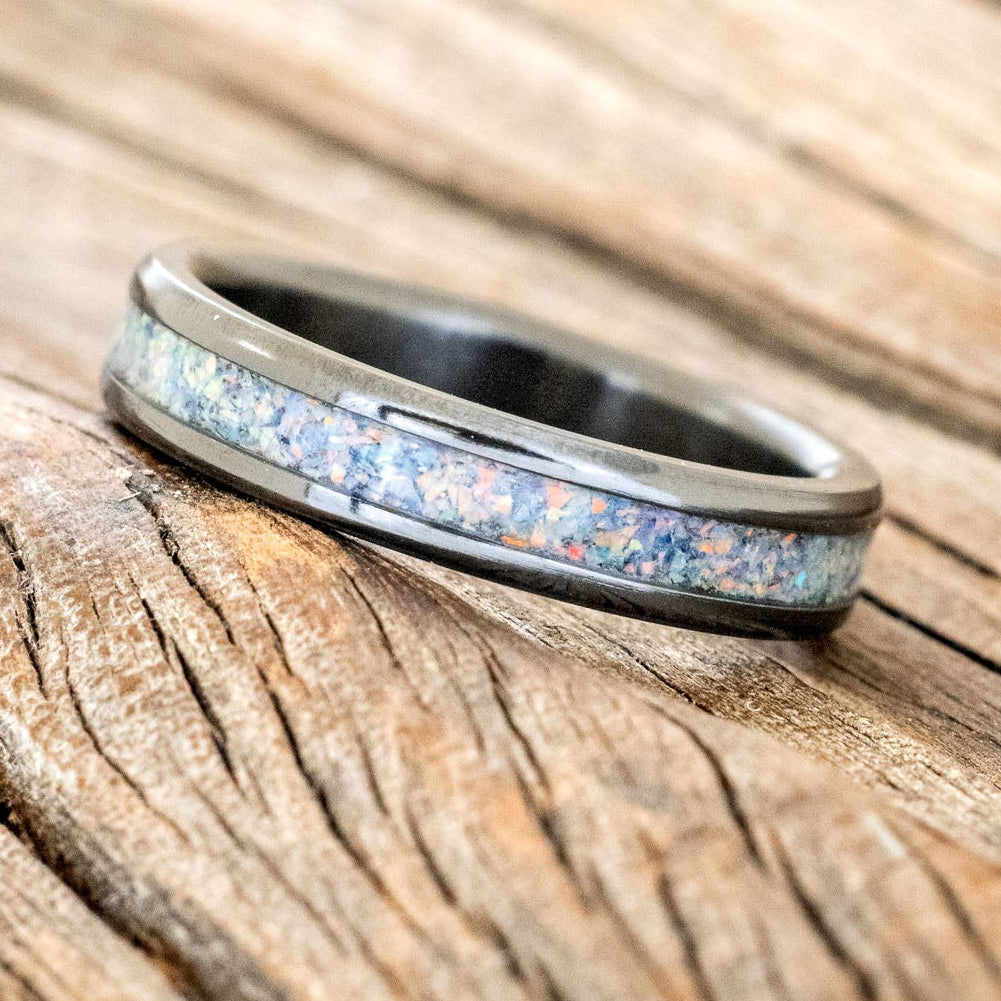 "PERENNA" - COTTON CANDY OPAL STACKING BAND-5