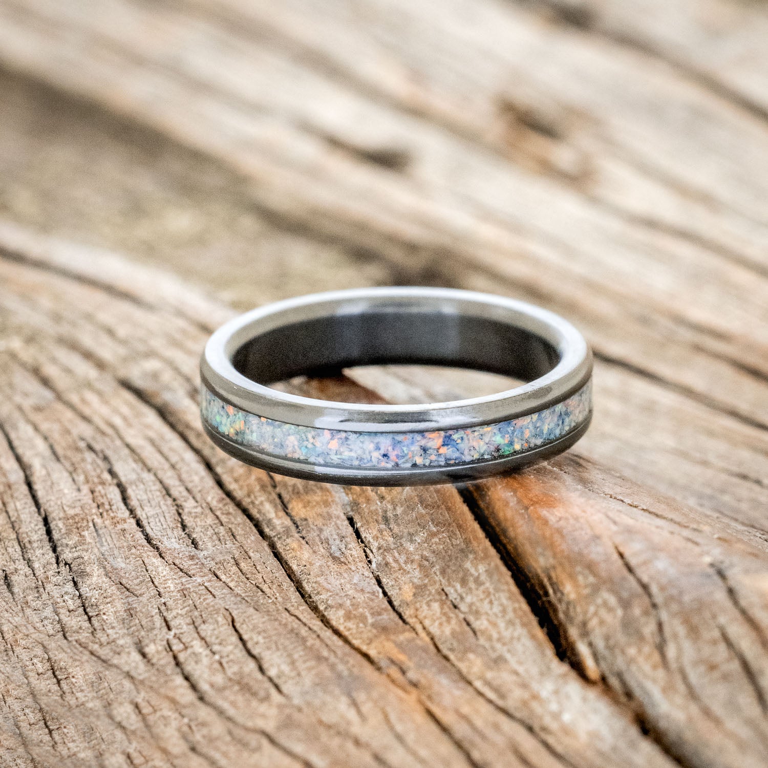 "PERENNA" - COTTON CANDY OPAL STACKING BAND-6