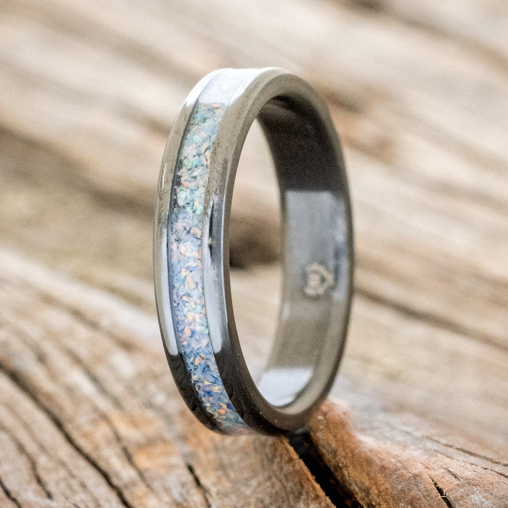 "PERENNA" - COTTON CANDY OPAL STACKING BAND-4
