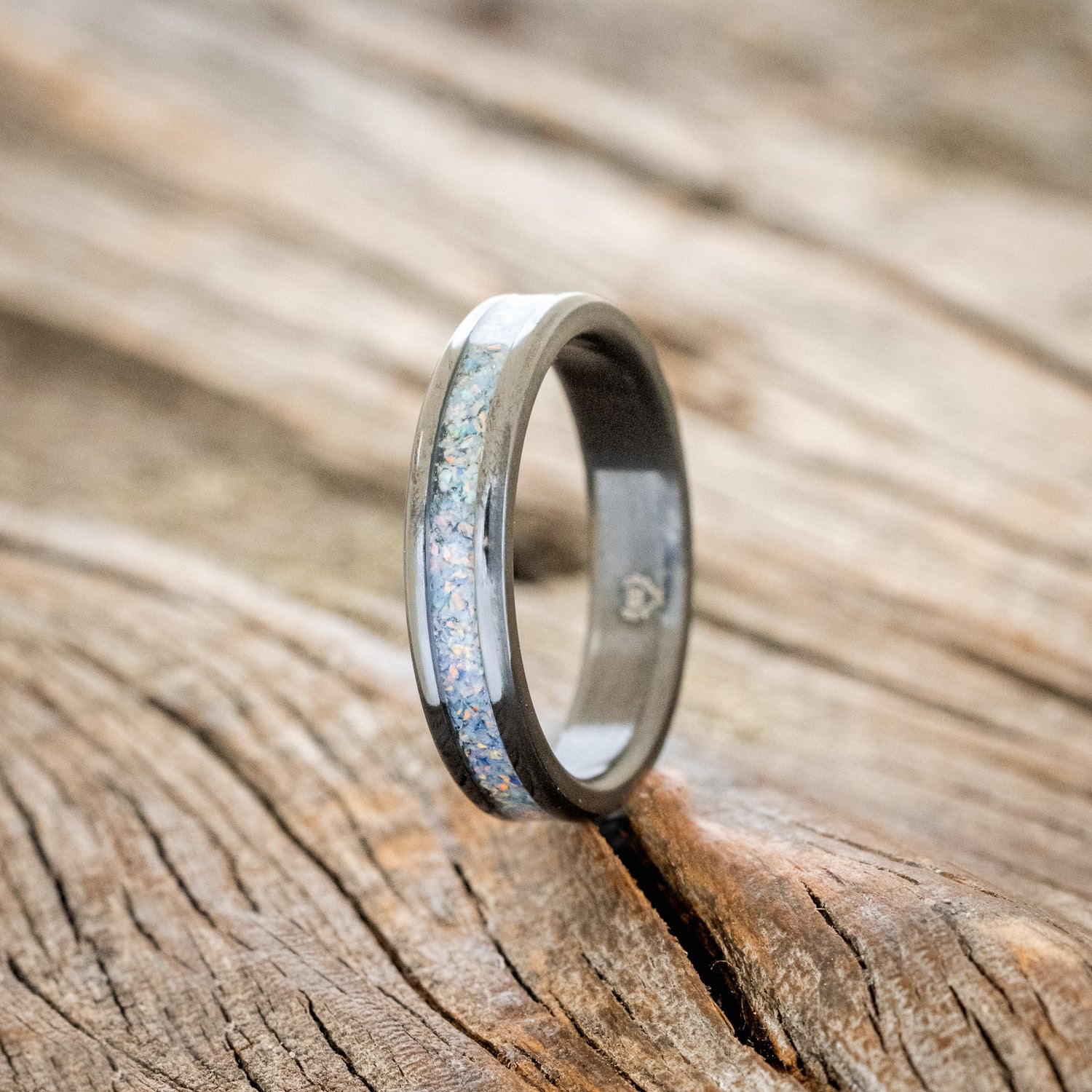 "PERENNA" - COTTON CANDY OPAL STACKING BAND-4