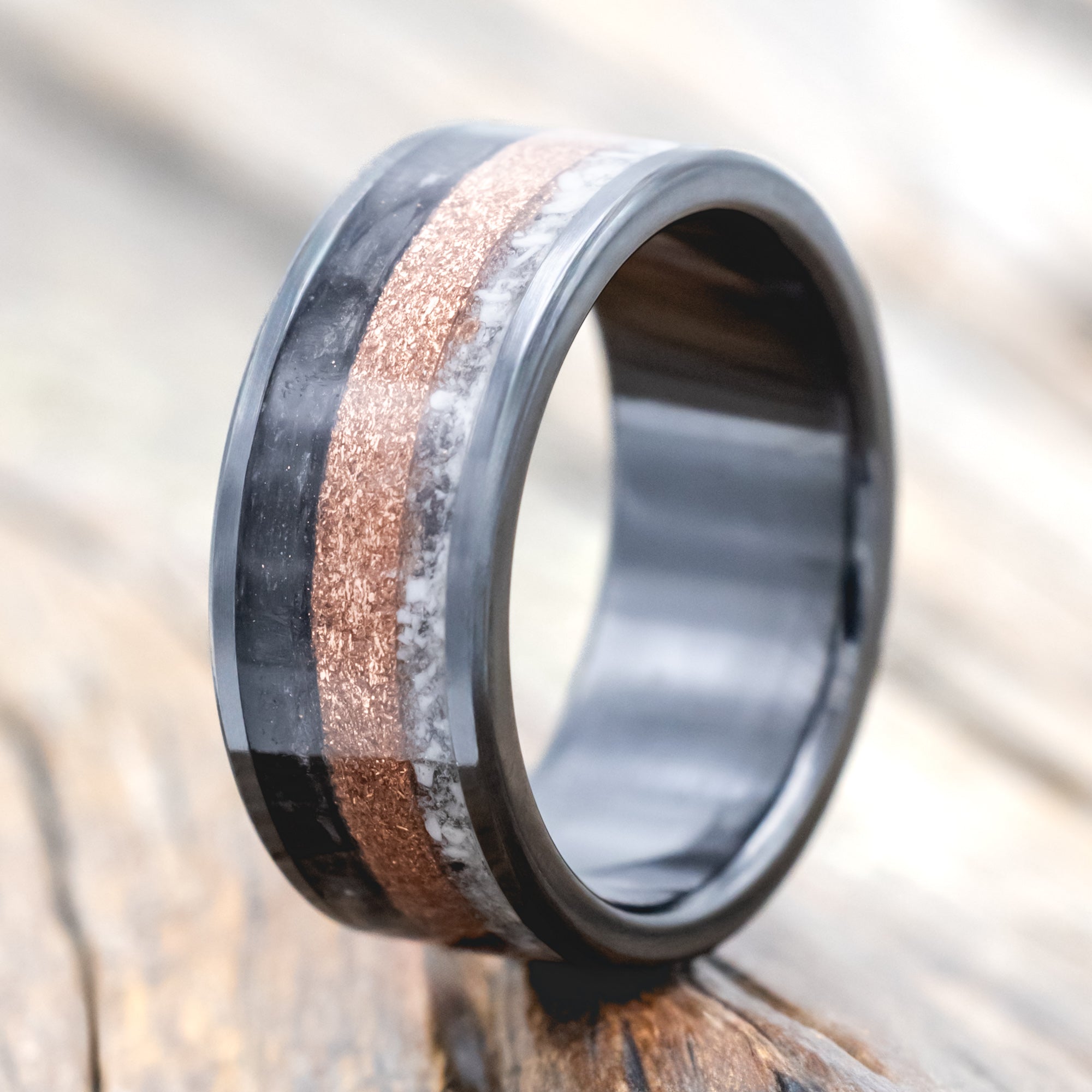 Custom Cart Parts Wedding Ring | Staghead Designs