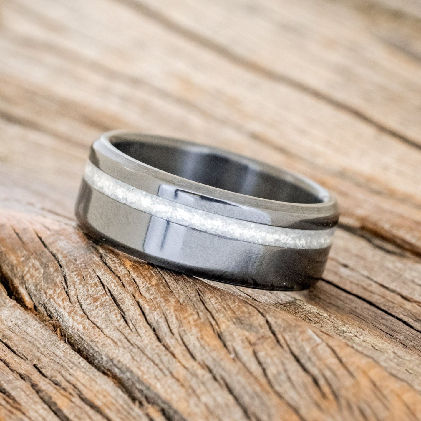 "VERTIGO" - DIAMOND DUST WEDDING RING-5