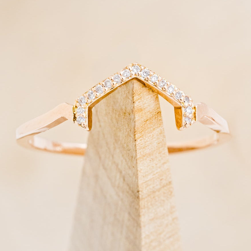 "CRAZY ON YOU" 14K GOLD TRACER WITH DIAMOND ACCENTS-1