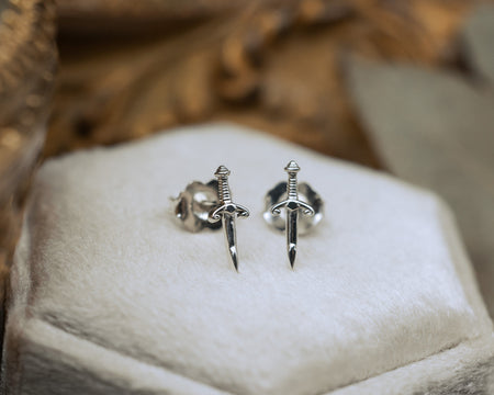 Dagger Stud Earrings | Staghead Designs
