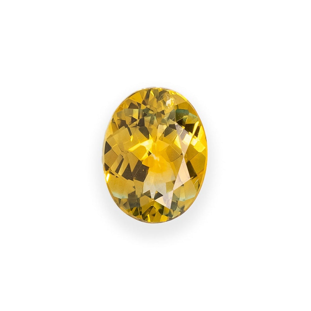 "DOVIE" - OVAL BI-COLOR MONTANA SAPPHIRE-1