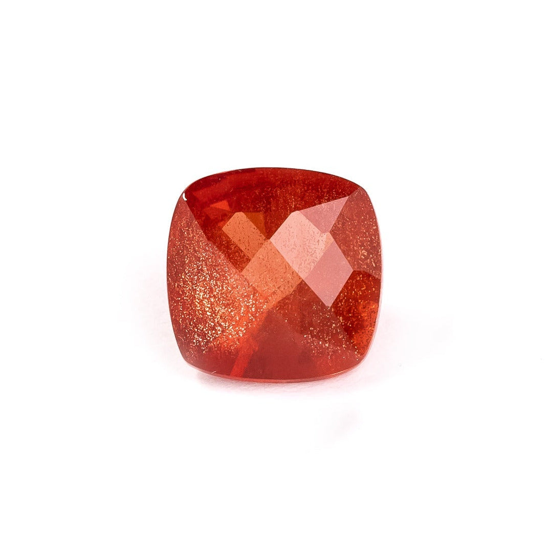 "DREAMY" - CHECKERBOARD CUSHION CUT OREGON SUNSTONE-1