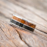 "DYAD" - MOSS & DRIFTWOOD WEDDING BAND