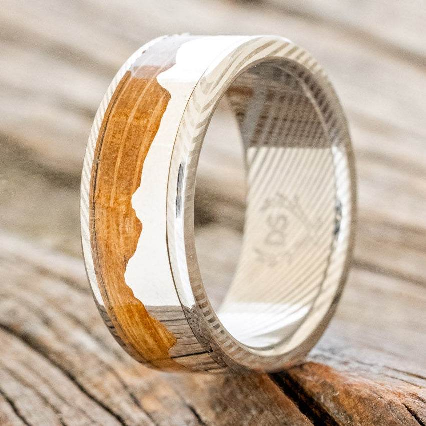 "HELIOS" - SILVER MOUNTAIN RANGE WEDDING BAND-Staghead Designs